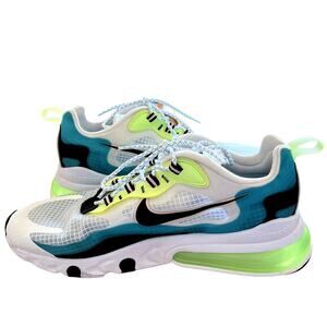 Nike White and Blue Sneakers